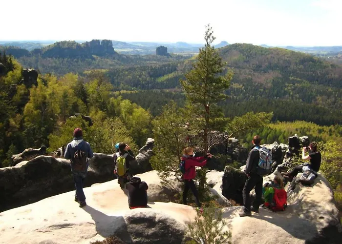 In Lichtenhain بيت للعطل زبنيتس